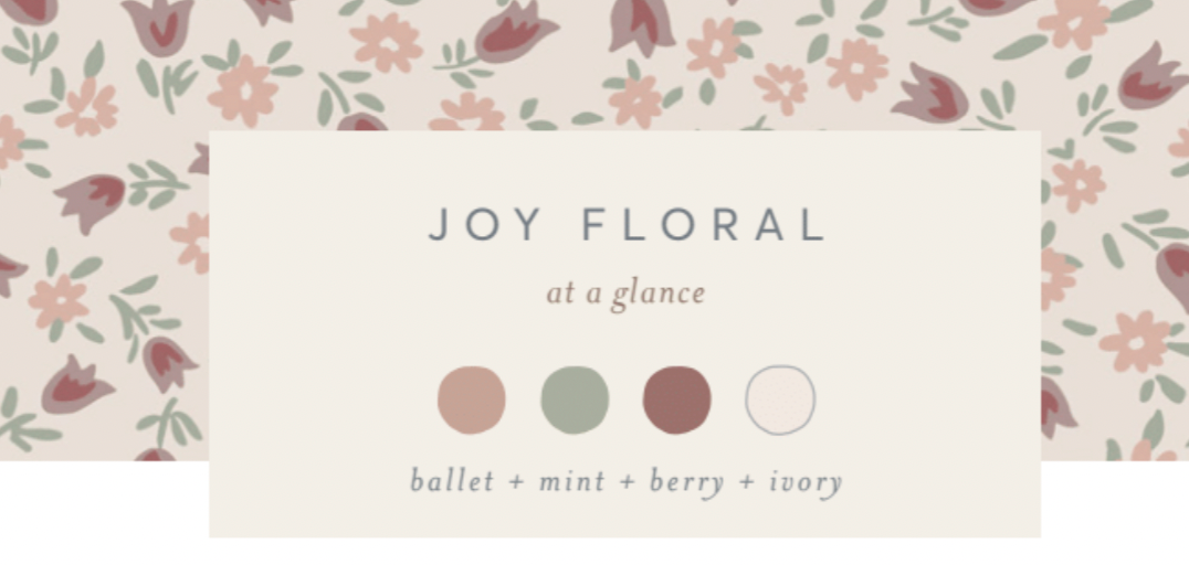 Organic Kids Shaye Romper - Joy Floral / Berry