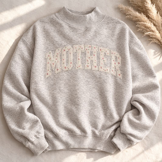 MOTHER mock neck sweatshirt