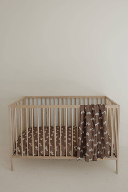 Muslin Crib Sheet | Dirt Bike