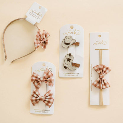 Cowgirl Cutie Hair Clip Set