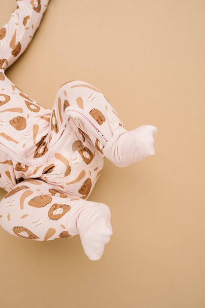 Home Run Pink Bamboo Sleeper