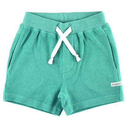 Ocean Teal Terry Knit Casual Shorts