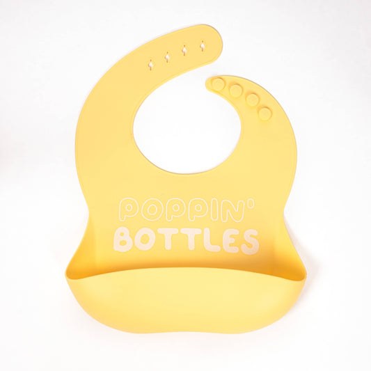 Poppin Bottles Silicone Bib