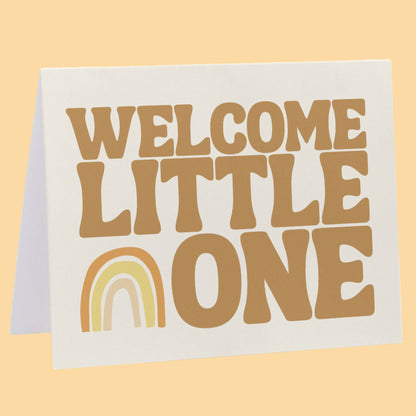 Welcome Little One Greeting Card