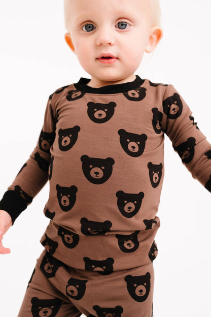Brown Bear Bamboo Set
