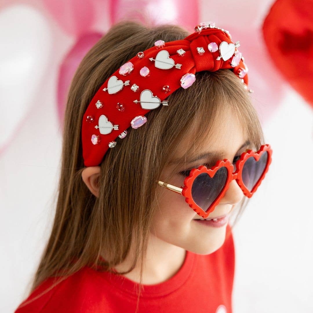 Valentine's Day Gemstone Headband