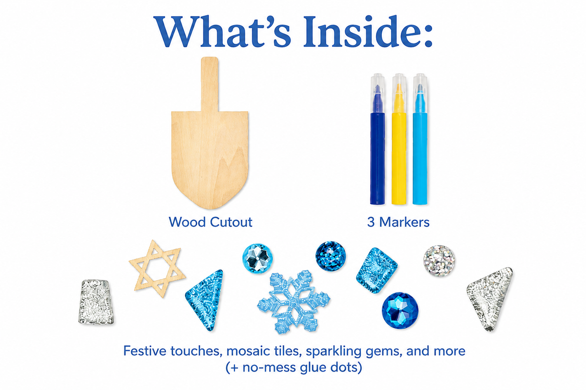 Pocket Create Kit—Hanukkah, view 2