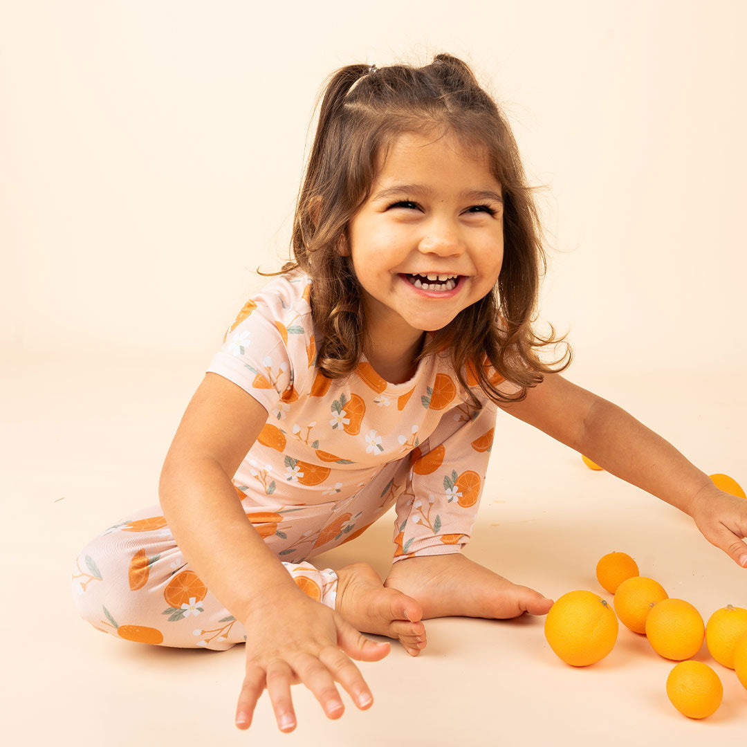 Freshly Squeezed Oranges Bamboo Sleepwear Set
