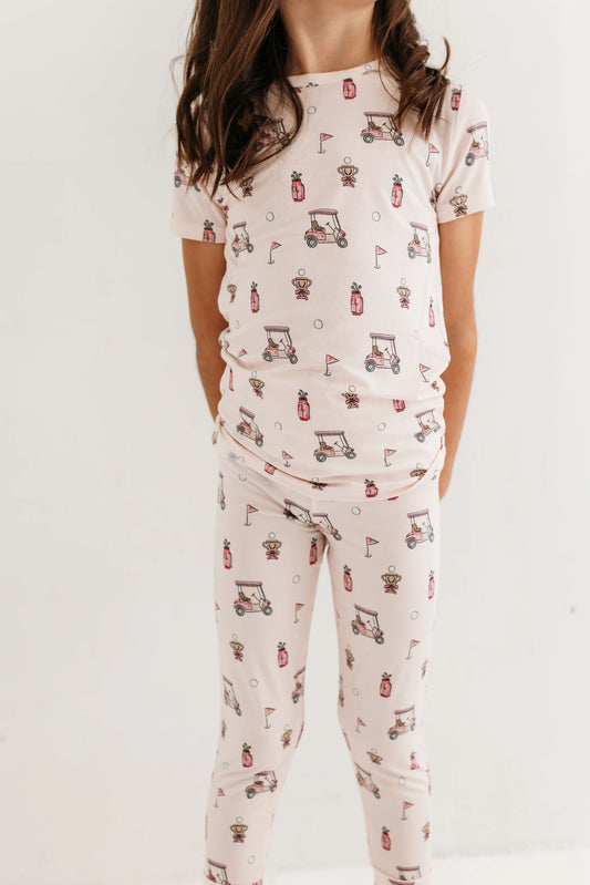 Pink Golf Two Piece Set