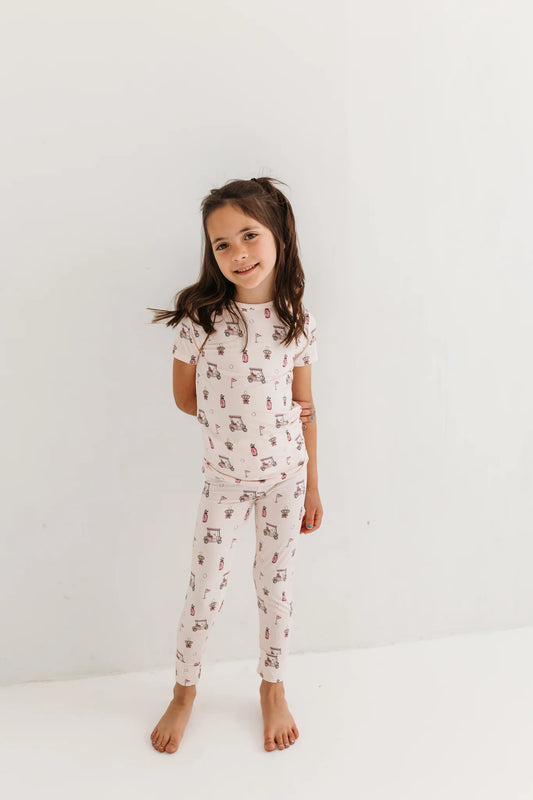 Pink Golf Two Piece Set