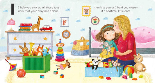 10 Kisses Before Bedtime: A Touch-and-feel Storybook