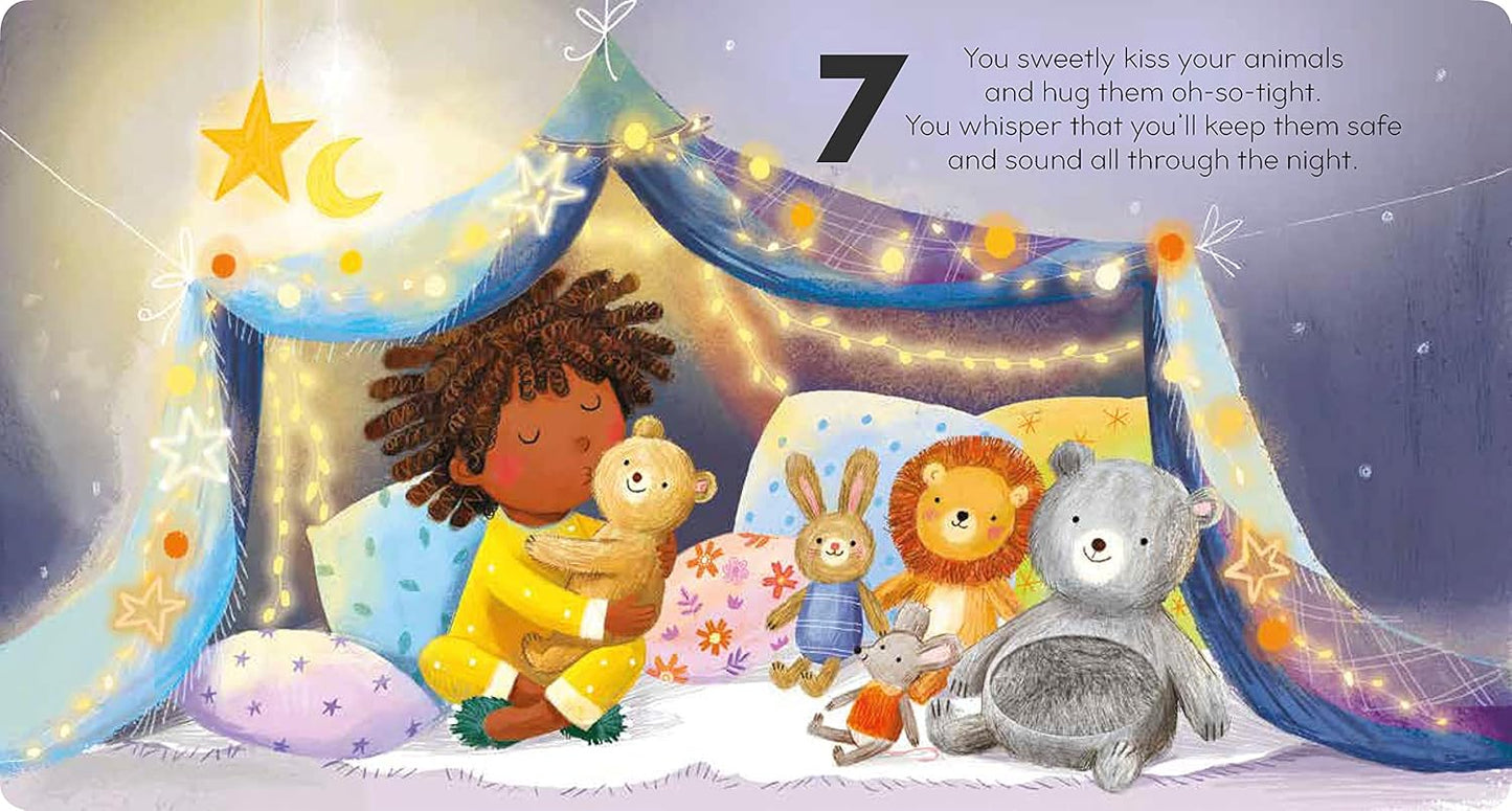 10 Kisses Before Bedtime: A Touch-and-feel Storybook