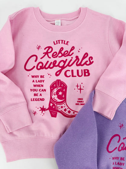 Little Rebel Cowgirls Club Sweatshirt