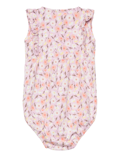 Floral Bodysuit - Pink Tulle