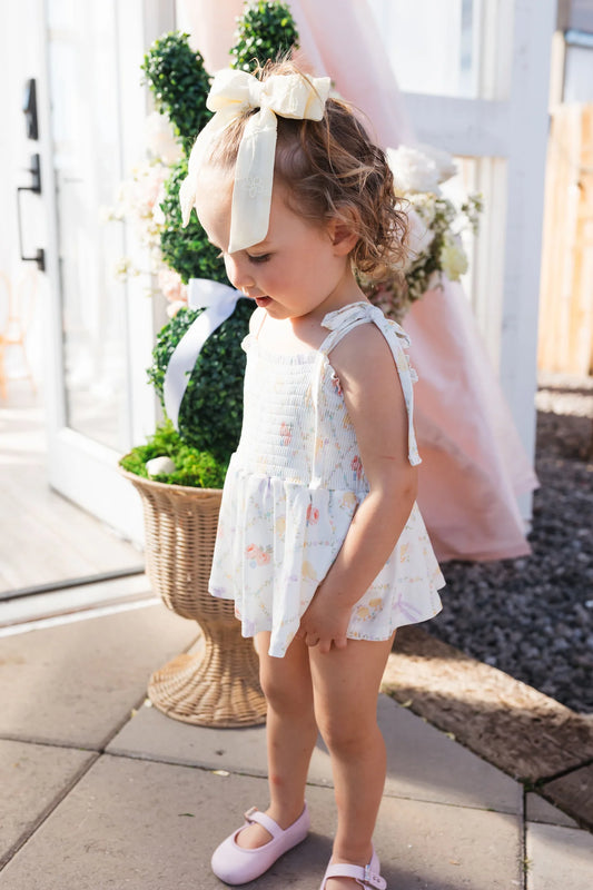 Peep and Petal Twirl Bodysuit