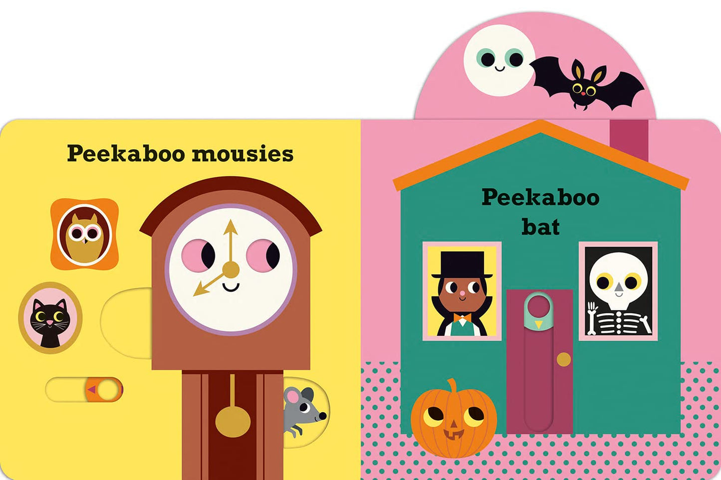 Peekaboo: Pumpkin - An Interactive Board Book for Babies & Toddlers with Mirror & Sliders to Push, Pull, or Turn