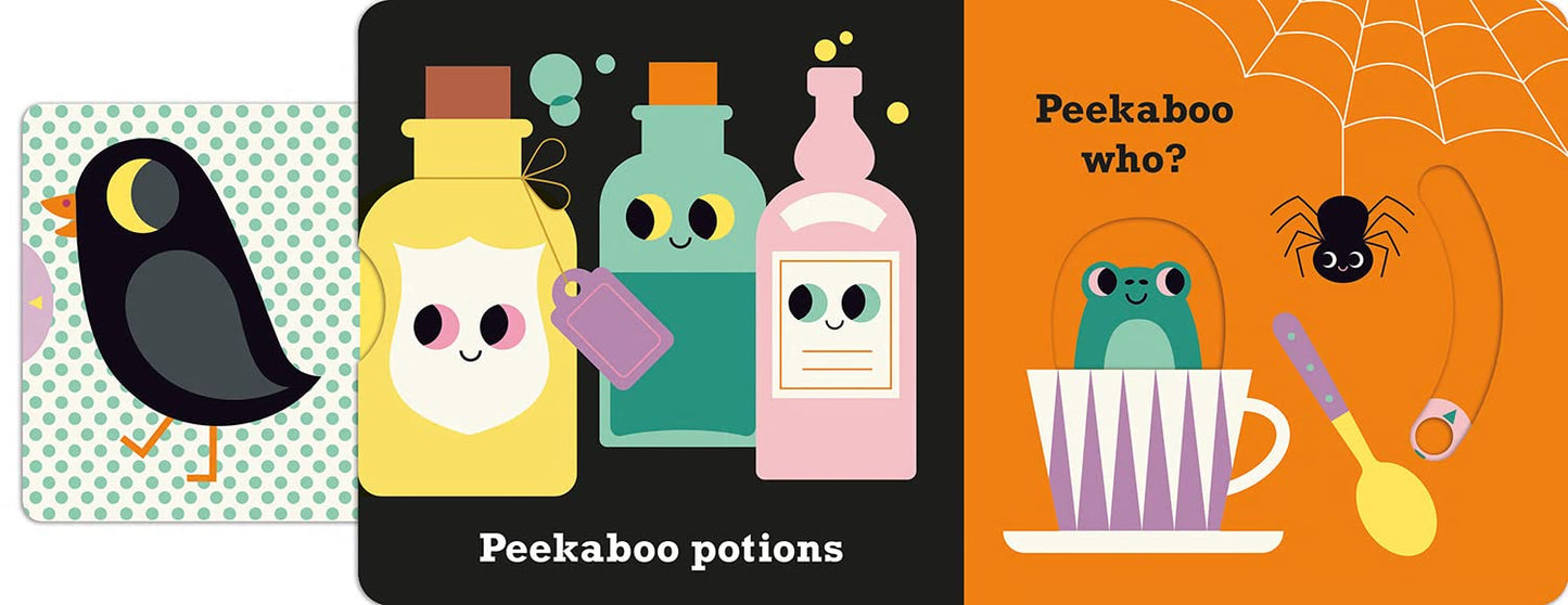 Peekaboo: Pumpkin - An Interactive Board Book for Babies & Toddlers with Mirror & Sliders to Push, Pull, or Turn