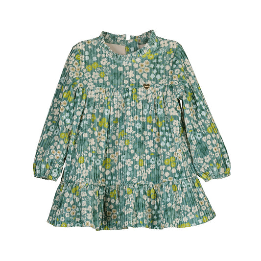 Velvet Floral Dress