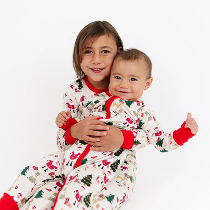 Cozy Christmas Bamboo Pajama Set