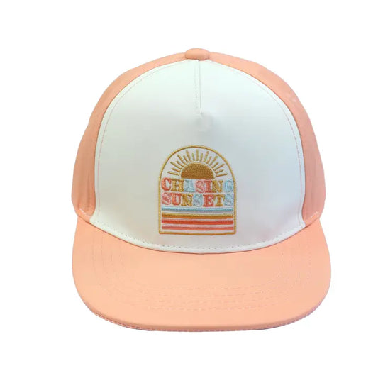 Chasing Sunsets Beachy Kids Snapback Hat