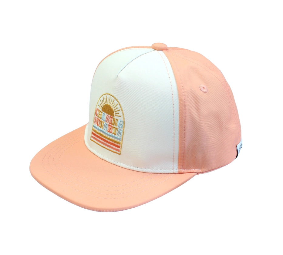 Chasing Sunsets Beachy Kids Snapback Hat