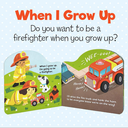 Fire Truck Tales Interactive Rolling Slipcase with 3 Books