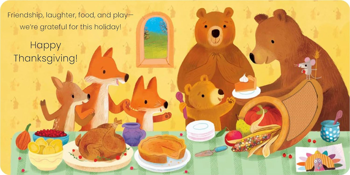 Thanksgiving Friends: A touch-and-feel book of Thanksgiving and friendship