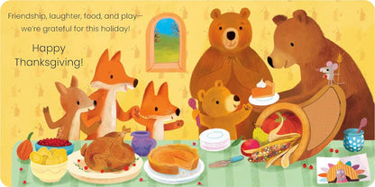 Thanksgiving Friends: A touch-and-feel book of Thanksgiving and friendship