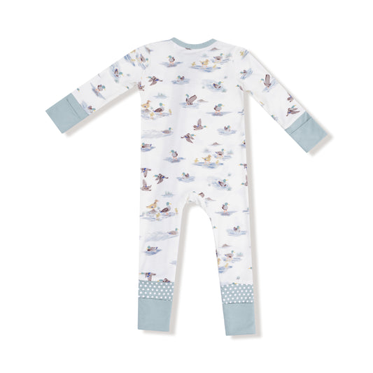Migrating Mallards - 2 Way Zipper Romper
