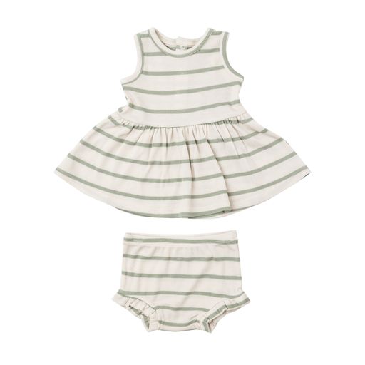 Peplum Tank And Bloomer, Desert Sage + Sugar Swizzle