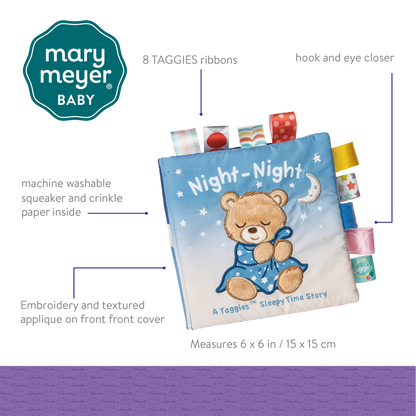 Taggies Starry Night Teddy Soft Book