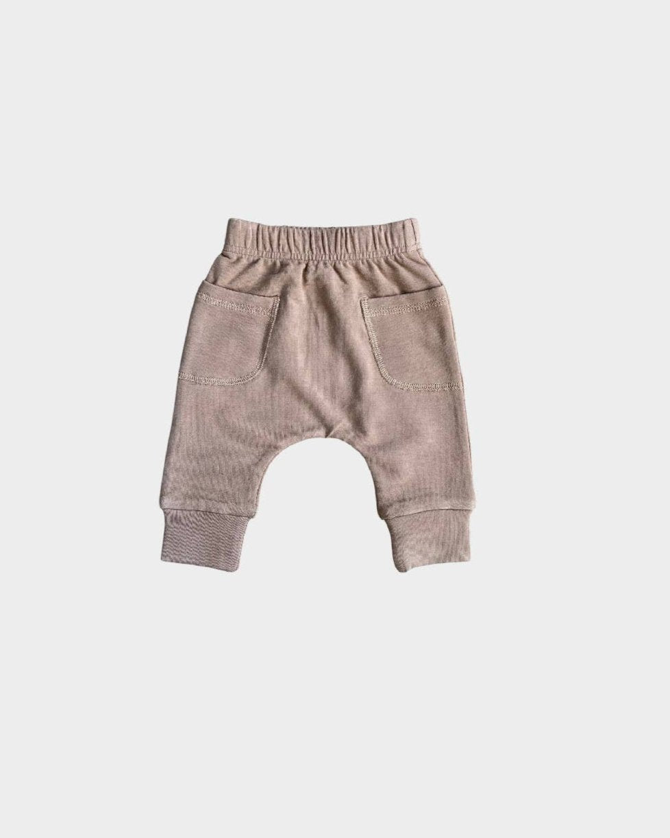 Baby Pocket Pants - Cocoa