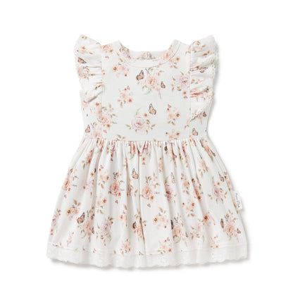 Butterfly Garden Ruffle Dress