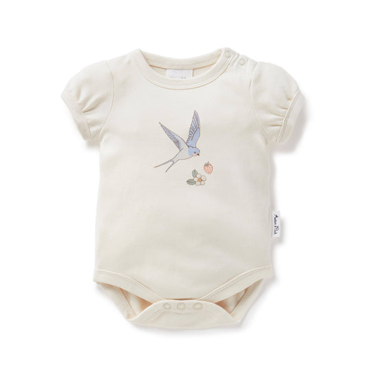 Swallow Print Bodysuit