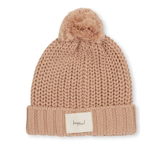 Toast Knit Pom Pom Beanie