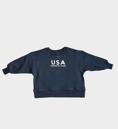 Boxy USA American Babe Sweatshirt